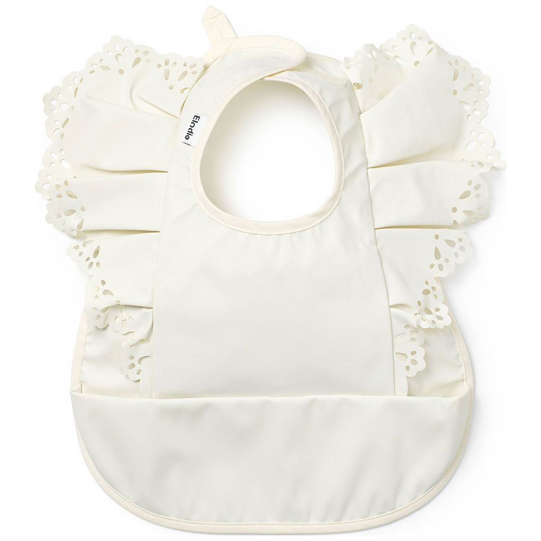 Bavoir Vanilla White (Elodie Details) - Image 1
