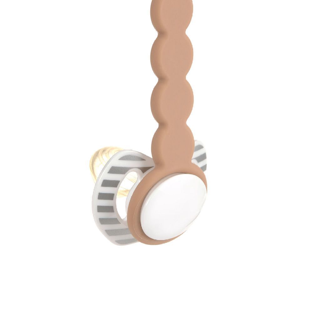 Attache sucette Tiny Smile bois/silicone (Lassig) - Image 3