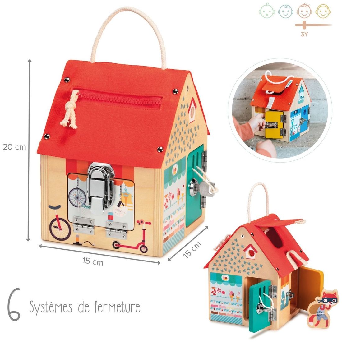 Maison d'apprentissage à verrous (Lilliputiens) - Image 10