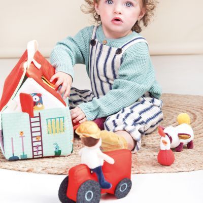 Peluche d'activités Ma première ferme (Lilliputiens) - Image 3