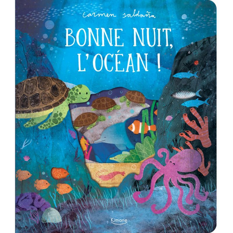 Livre Bonne nuit, l'océan ! (Editions Kimane) - Couverture