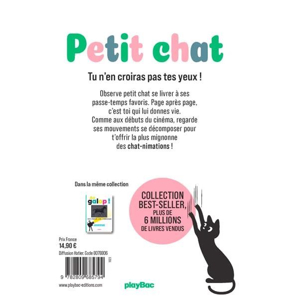 Mon 1er livre cinémagique Petit chat (Éditions Playbac) - Image 1