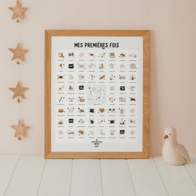 Affiche Mes Premières Fois Originale maman et papa (40 x 50 cm) (Les Petites Dates) - Image 4