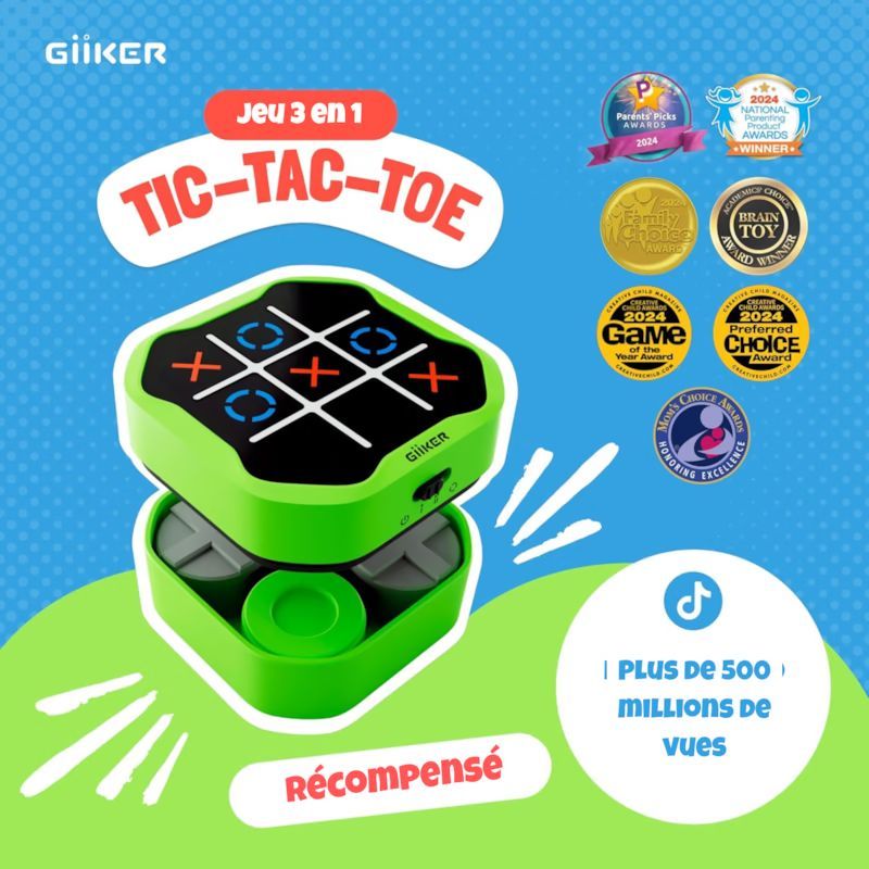 Giiker tic-tac-toe (green) (GiiKER) - Image 3