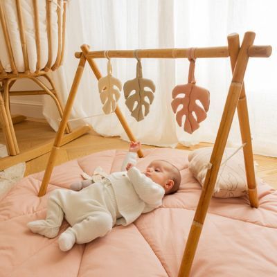 Lot de 3 jouets à suspendre bamboo Monstera (Lorena Canals) - Image 3