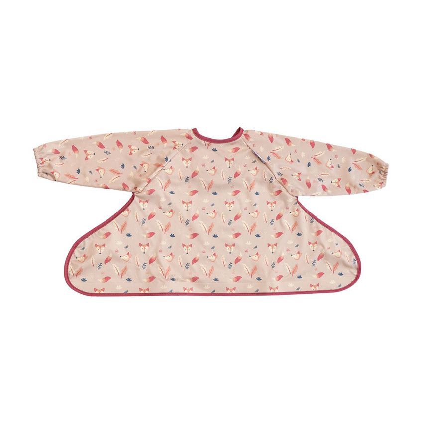 Bavoir supplémentaire pour kit plateau DME imprimé renard - Beige (TIDY TOT) - Couverture