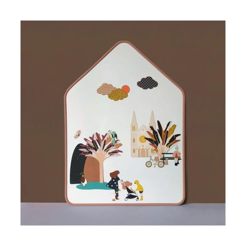 Tableau blanc magnétique – format cabane (La cabane à rêves) - Image 2