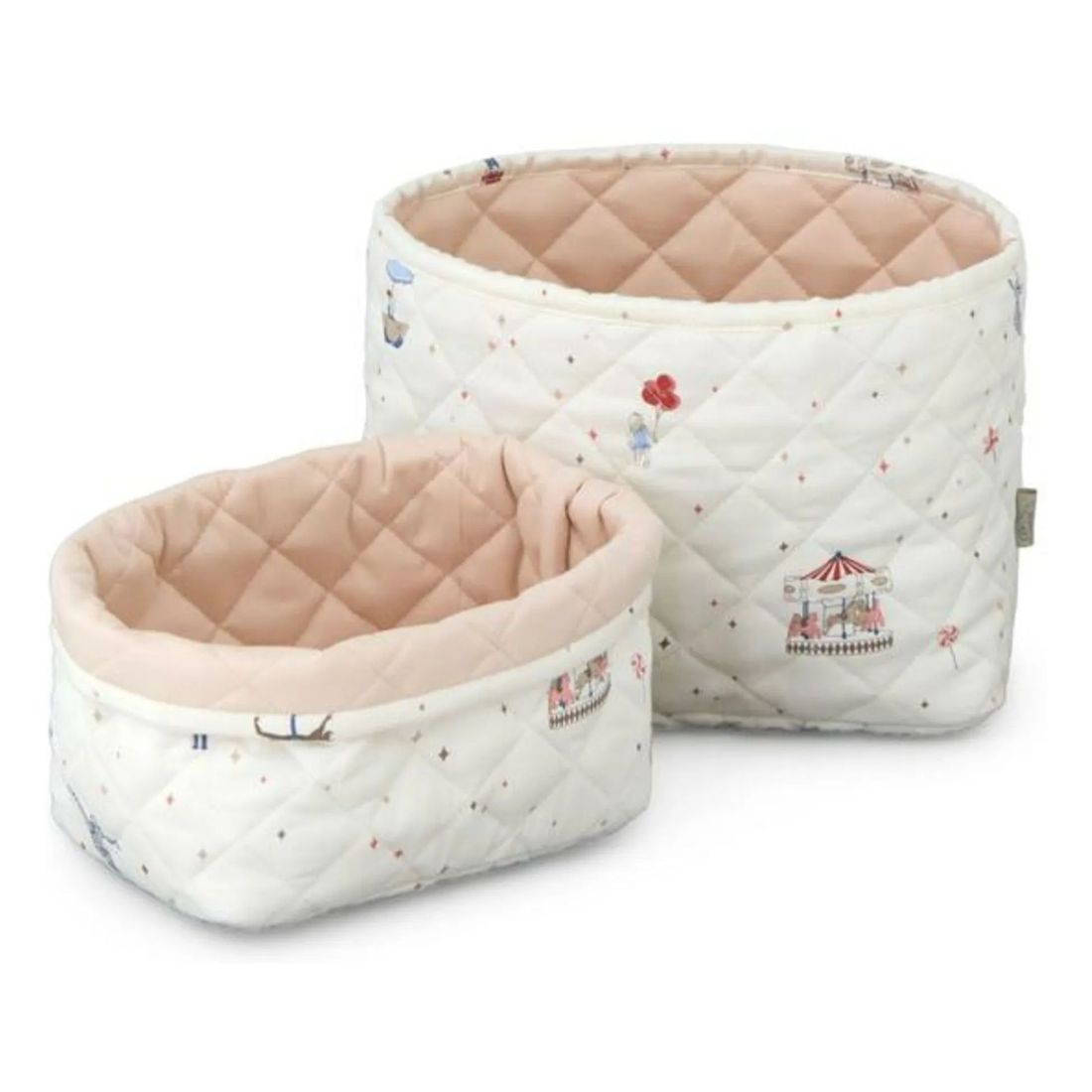 Cam Cam - Paniers de rangement Carrousel - Set de 2 (Cam Cam Copenhagen) - Image 1