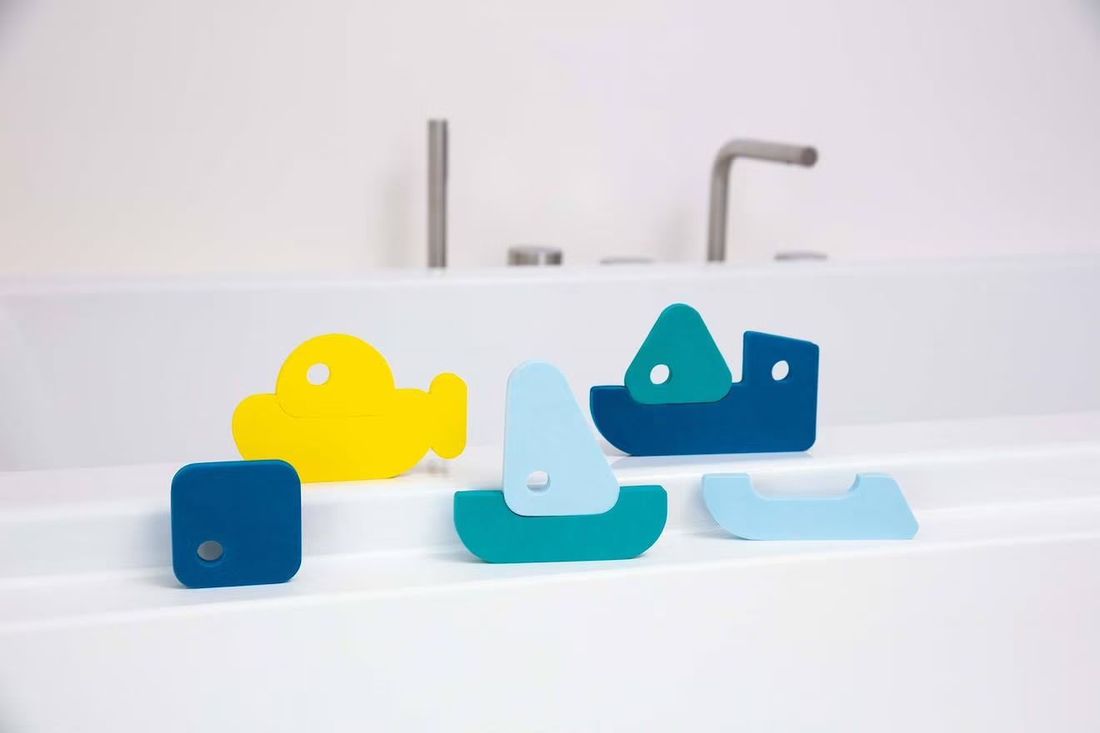 Puzzle De Bain - Bateaux Bleu (Quut) - Image 2