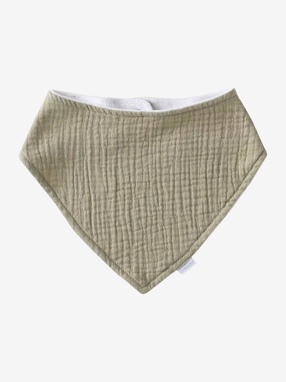Lot 3 bavoirs bandanas en gaze de coton babylone (Vertbaudet) - Image 2