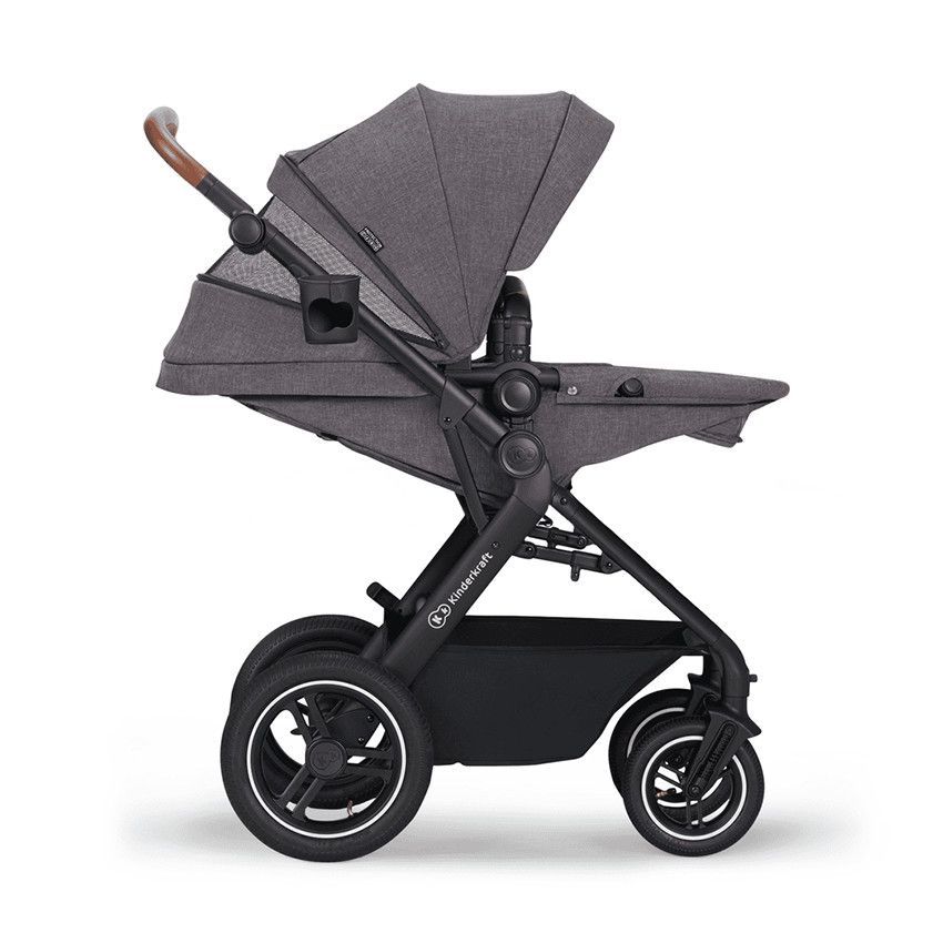 Poussette trio B-Tour gris foncé - Gris (Kinderkraft) - Image 3