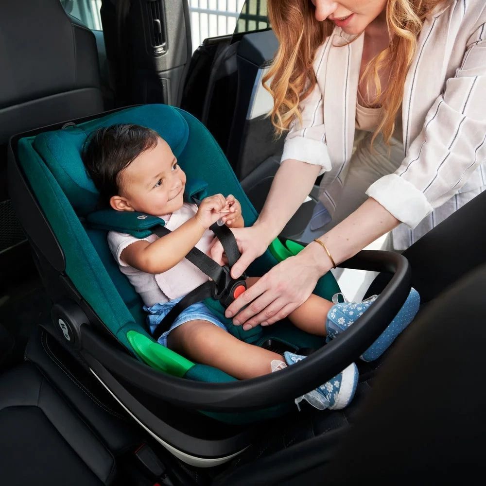 Siège auto I-CARE I-SIZE vert (Kinderkraft) - Image 1
