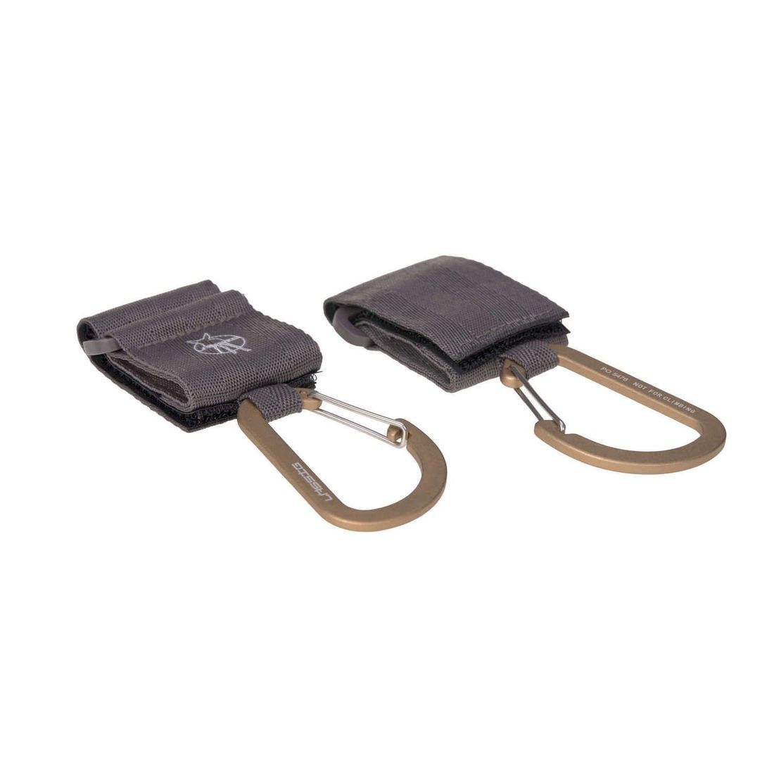 Attaches poussette avec mousqueton (lot de 2) (Lassig) - Image 2