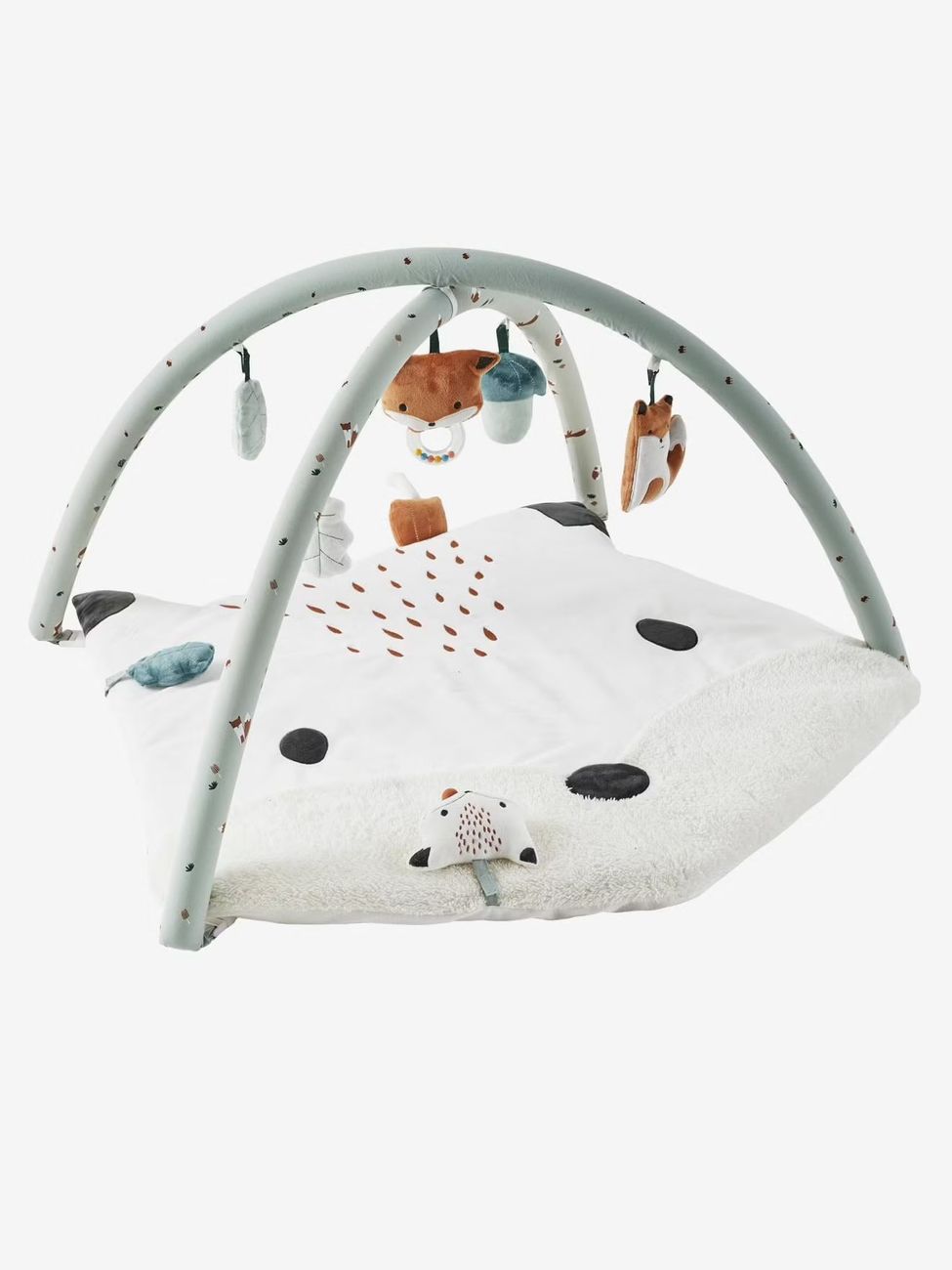 Tapis d'éveil Animal vert gris (Vertbaudet) - Image 2