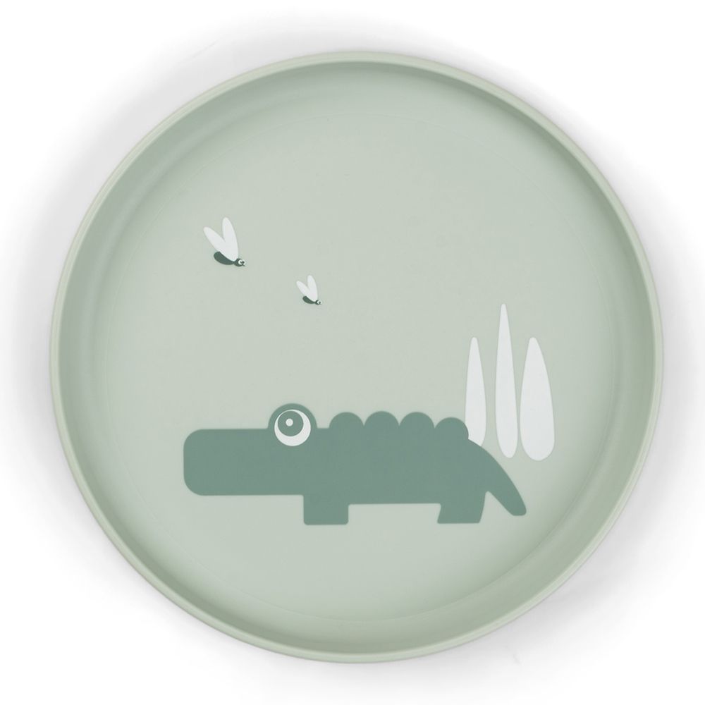 Assiette Croco Vert (Done by deer) - Image 1