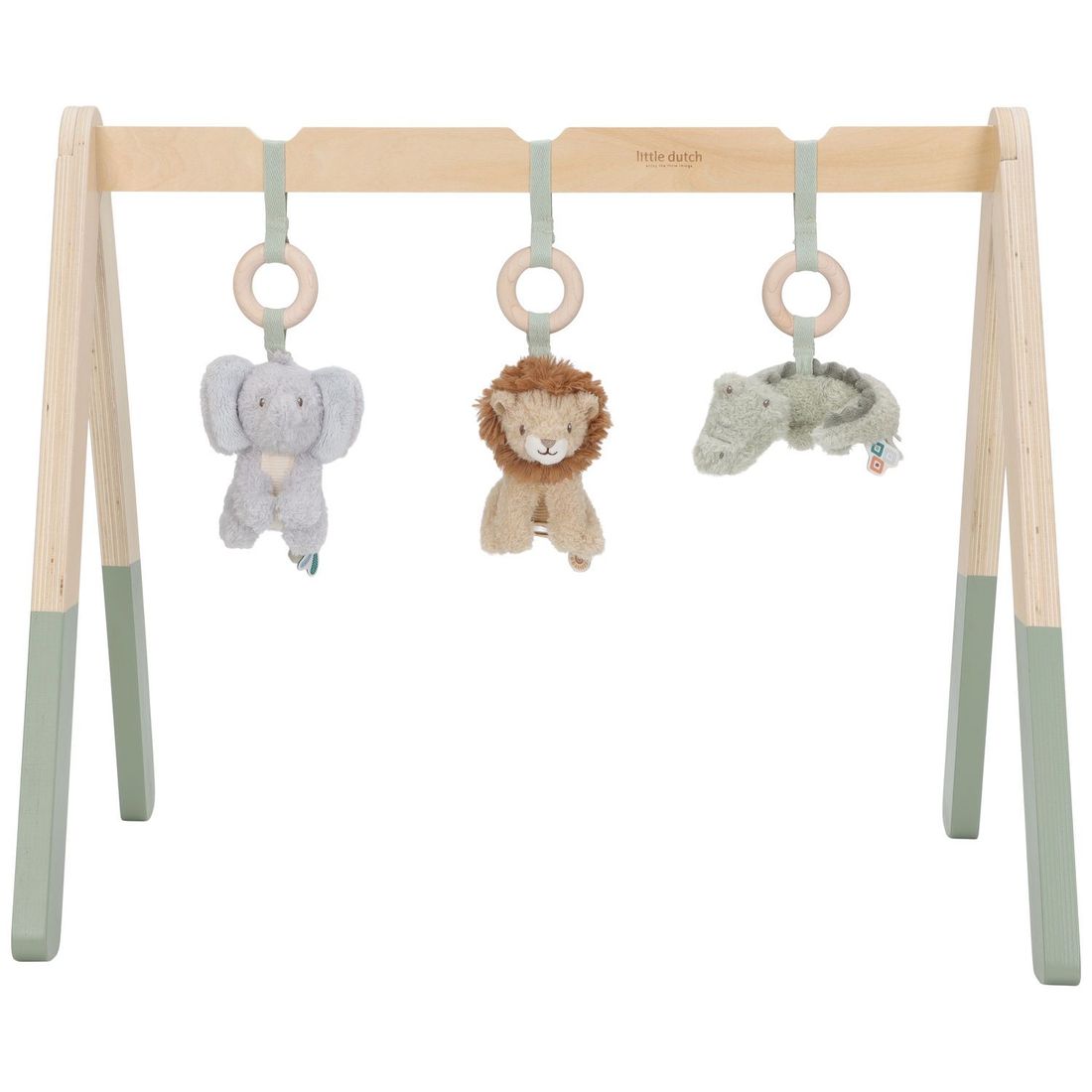 Arche en bois Safari Friends avec 3 jouets d'activités (Little Dutch) - Couverture