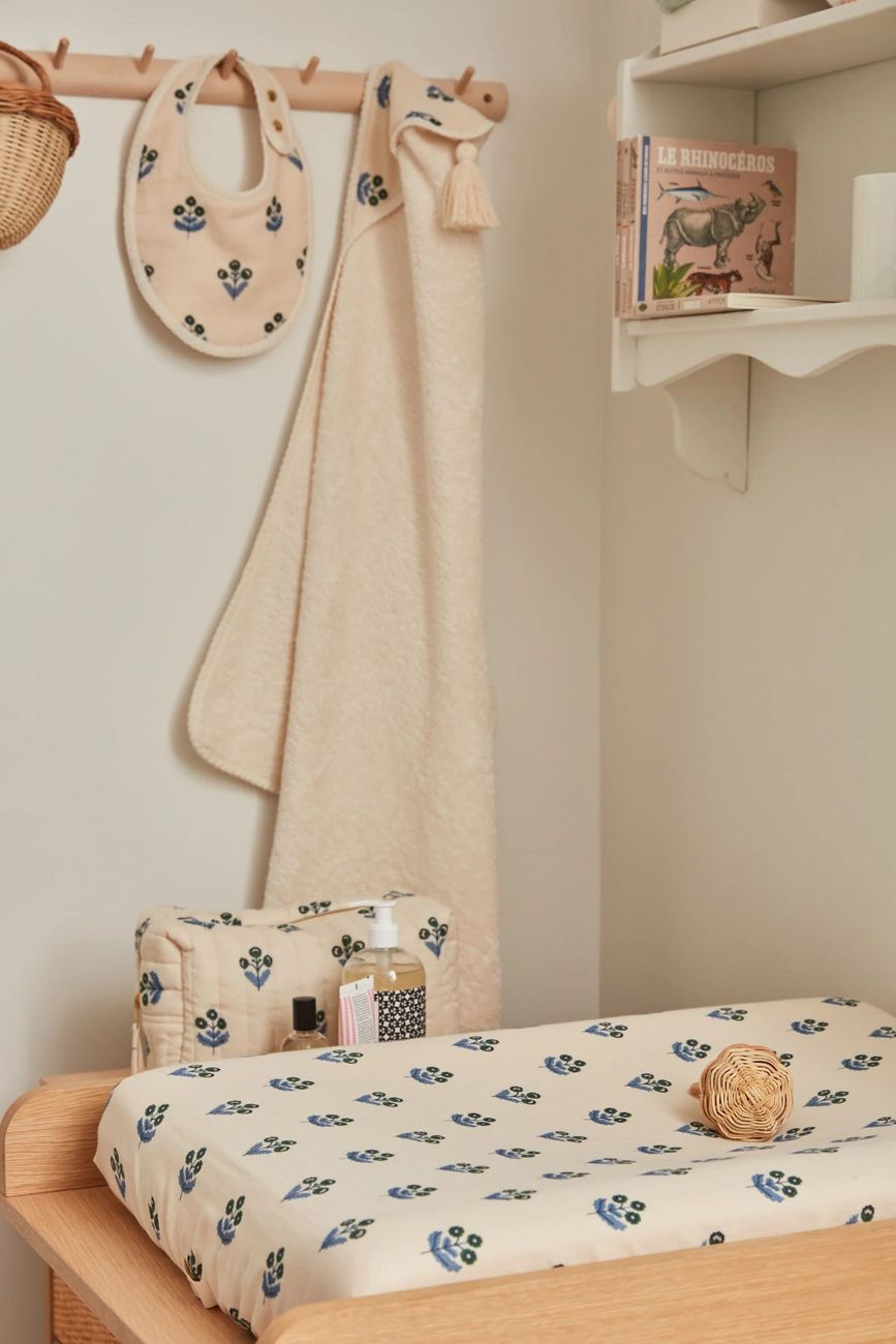 Bavoir bébé Plumbago (Orso Paris) - Image 1