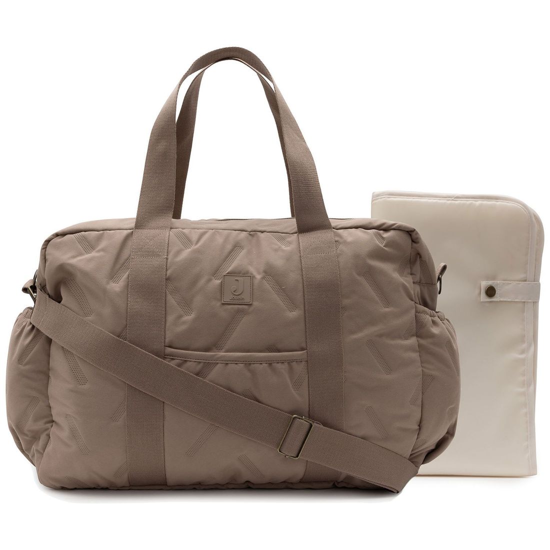 Sac à langer Embossed Lily Milky Coffee (Jollein) - Image 6