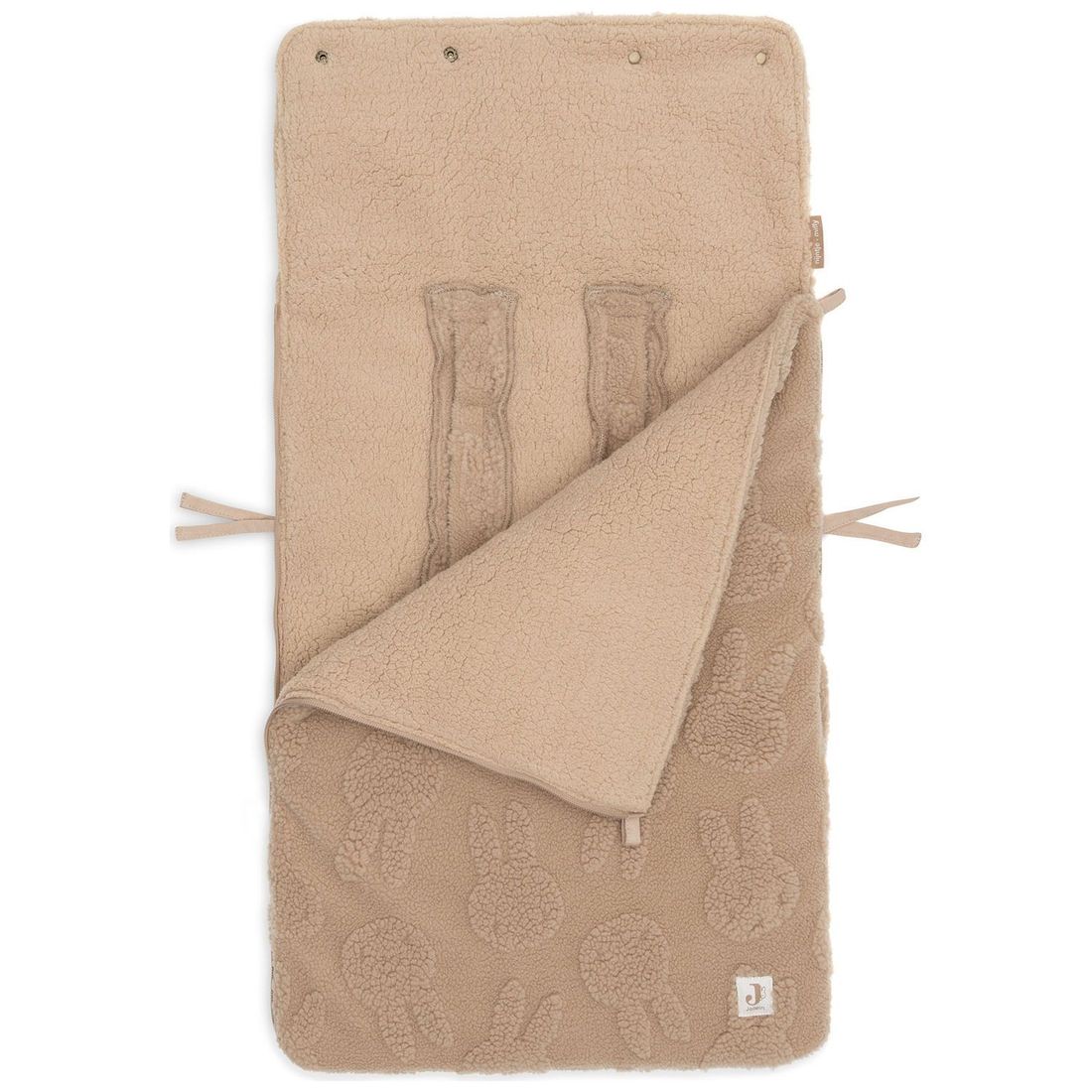 Nid d'ange passe sangle Miffy Jacquard Teddy Biscuit (groupe 0+) (Jollein) - Image 5