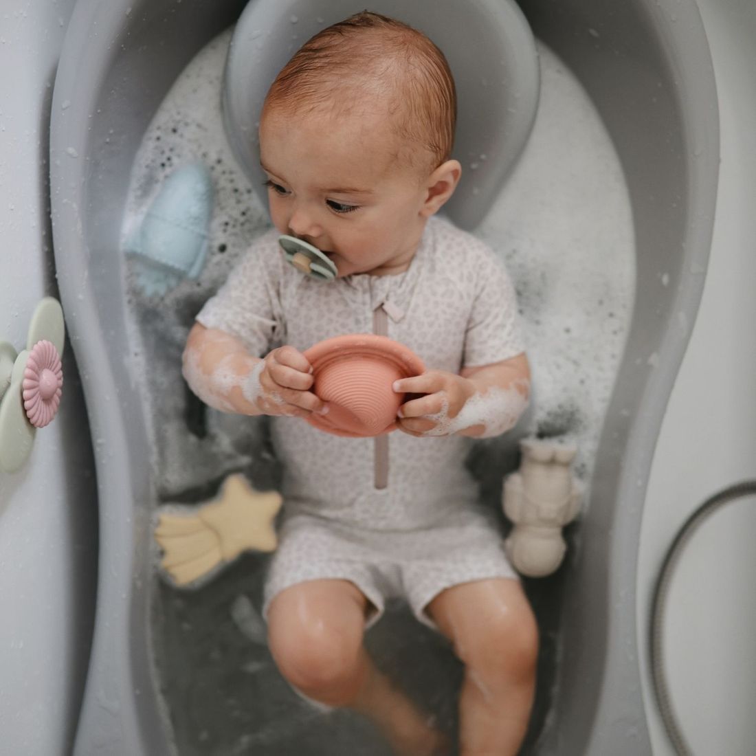 Lot de 4 jouets de bain Space (Mushie) - Image 3