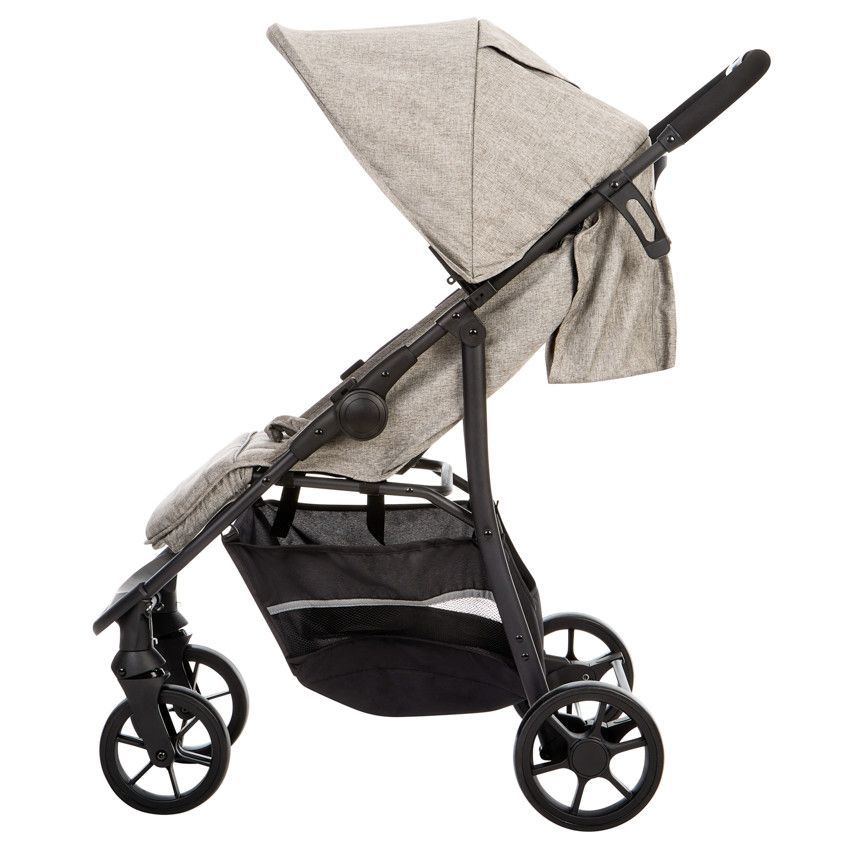 Poussette trio Triade avec siège-auto et nacelle gris - Gris (Babycare) - Image 2
