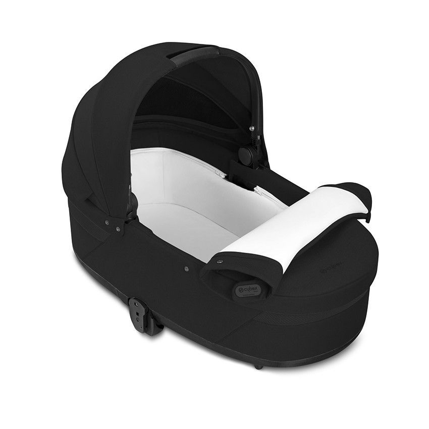 Nacelle bébé Cot S Lux Balios 2023 - Moon Black - Noir (Cybex) - Image 1