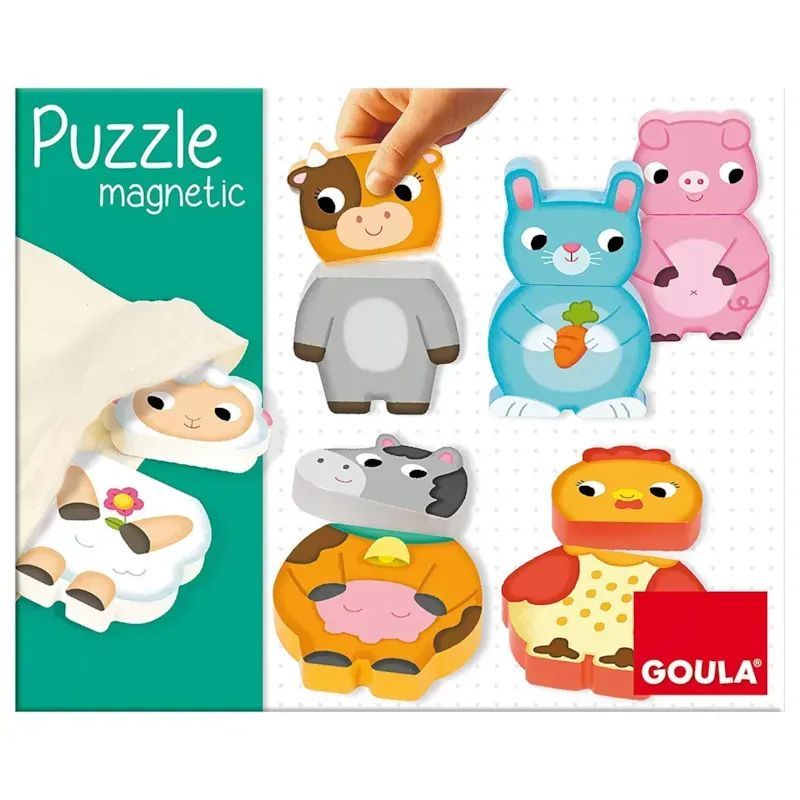 Puzzle magnétique animaux de la ferme (Goula) - Image 3