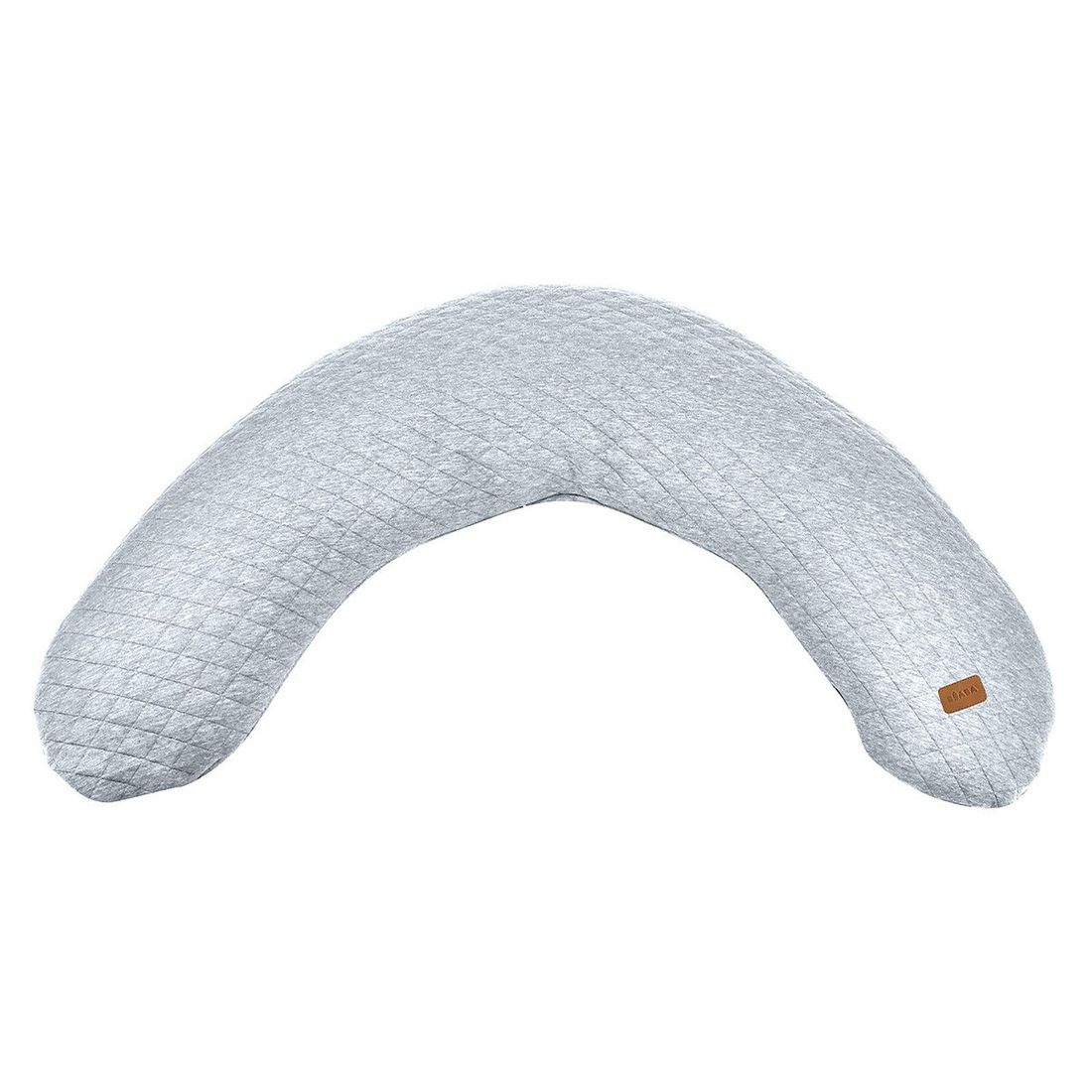Coussin d'Allaitement Big Flopsy Fleur de Coton - Heather Grey (Béaba) - Image 1
