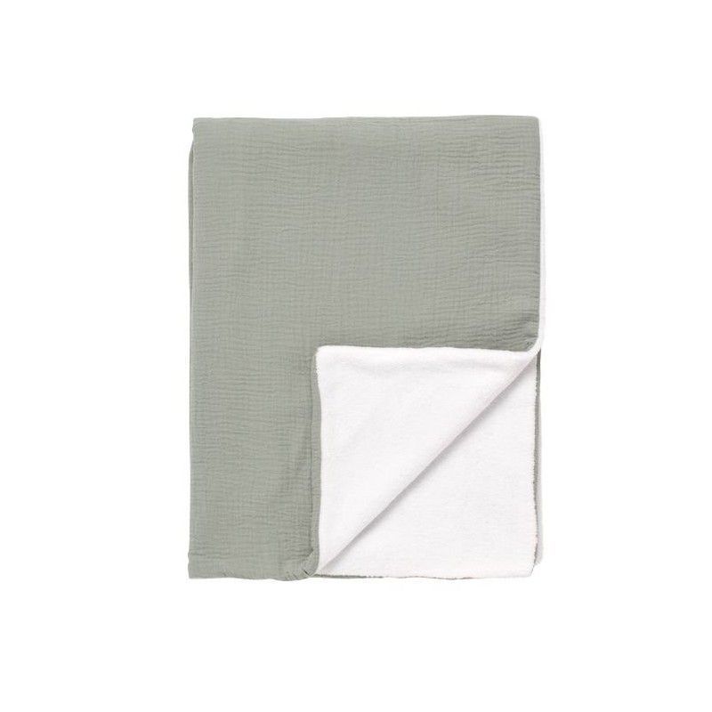 Couverture uni Sauge (Sauthon) - Image 1