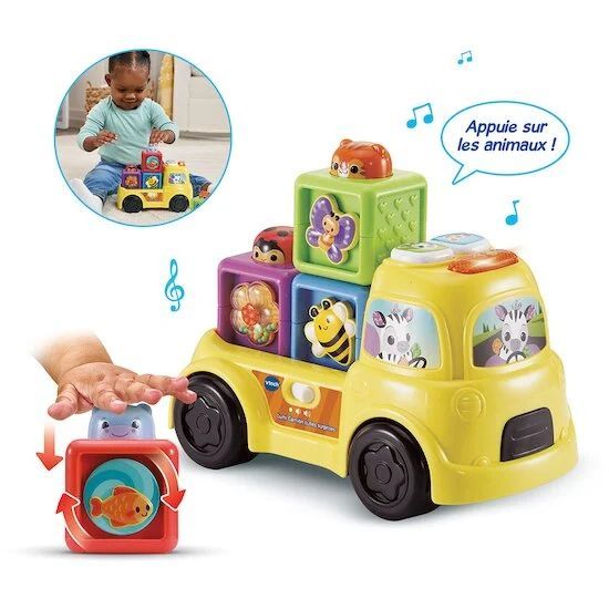 Jouet Camion Lumi cubes surprises (Vtech Baby) - Couverture