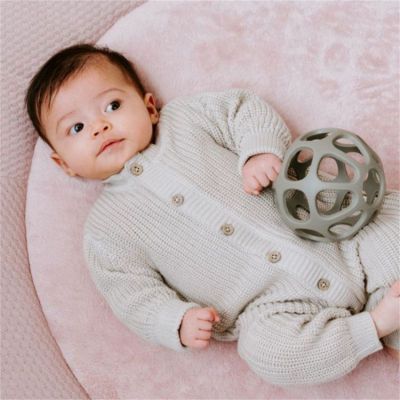 Balle de préhension en silicone Urban green (Baby's Only) - Image 3