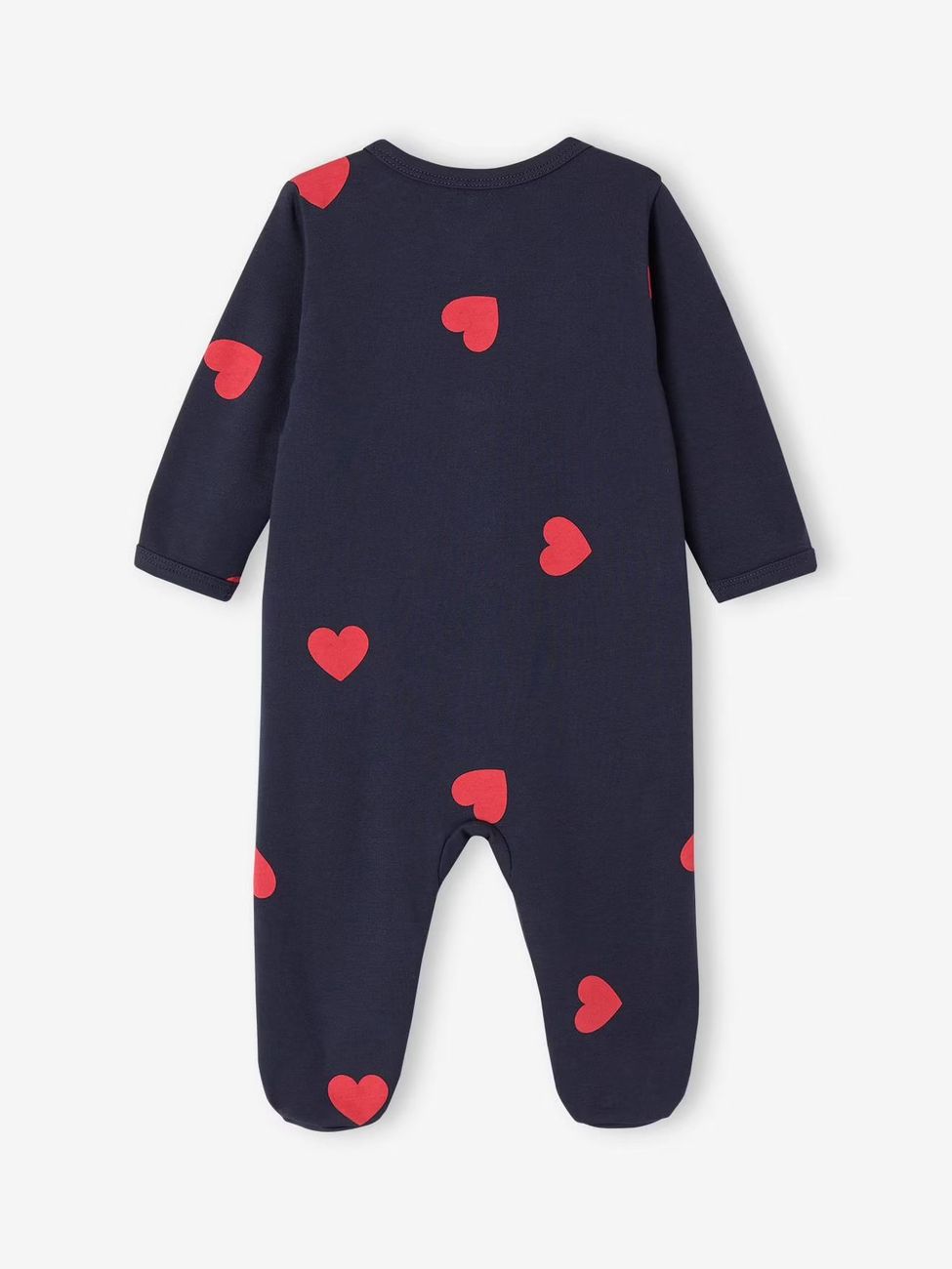 Pyjama bébé mon coeur marine (Envie De Fraise) - Image 1