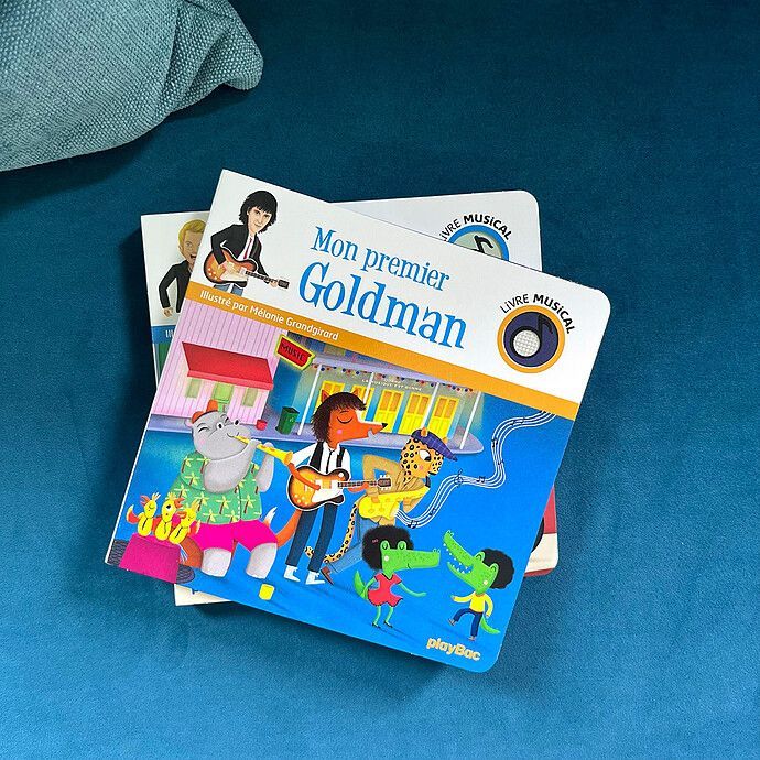 Livre Musical Mon Premier Goldman (playBac) - Image 1