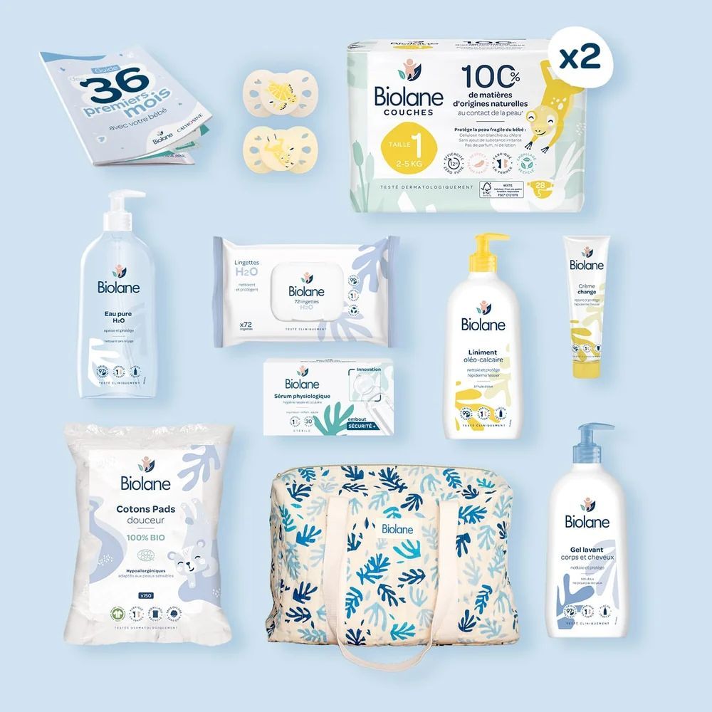 Coffret maternité & premiers jours Taille 1 (Biolane) - Couverture