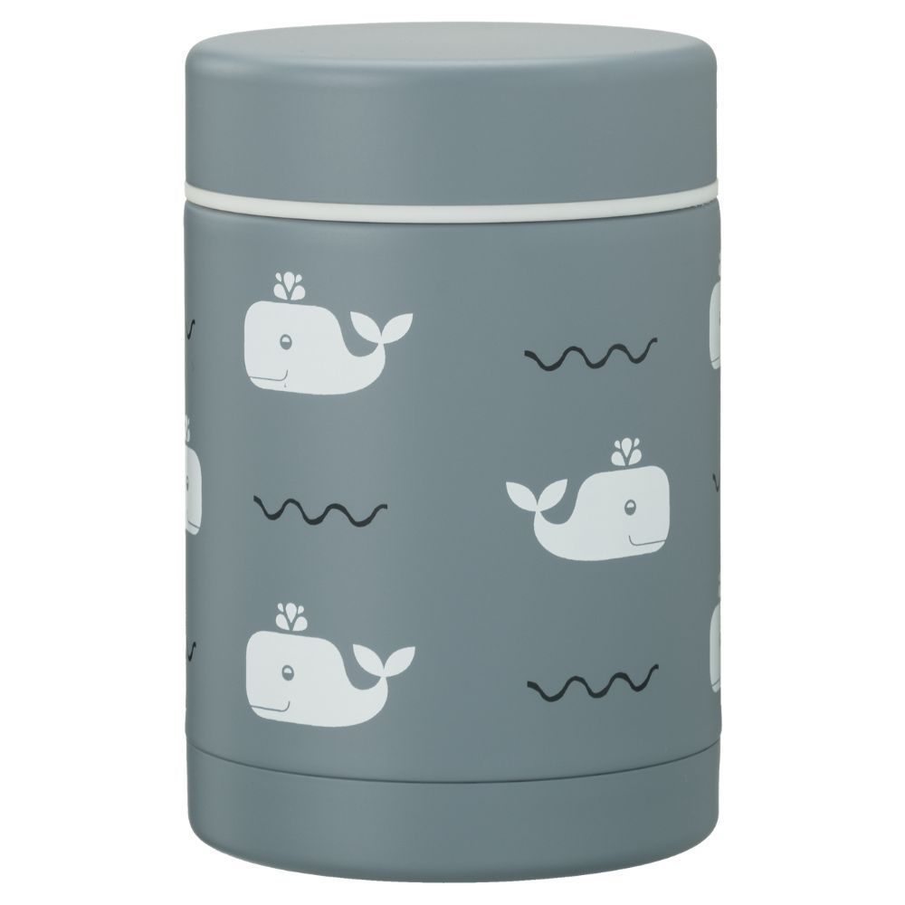 Thermos alimentaire Baleine bleue (300 ml) (Fresk) - Couverture