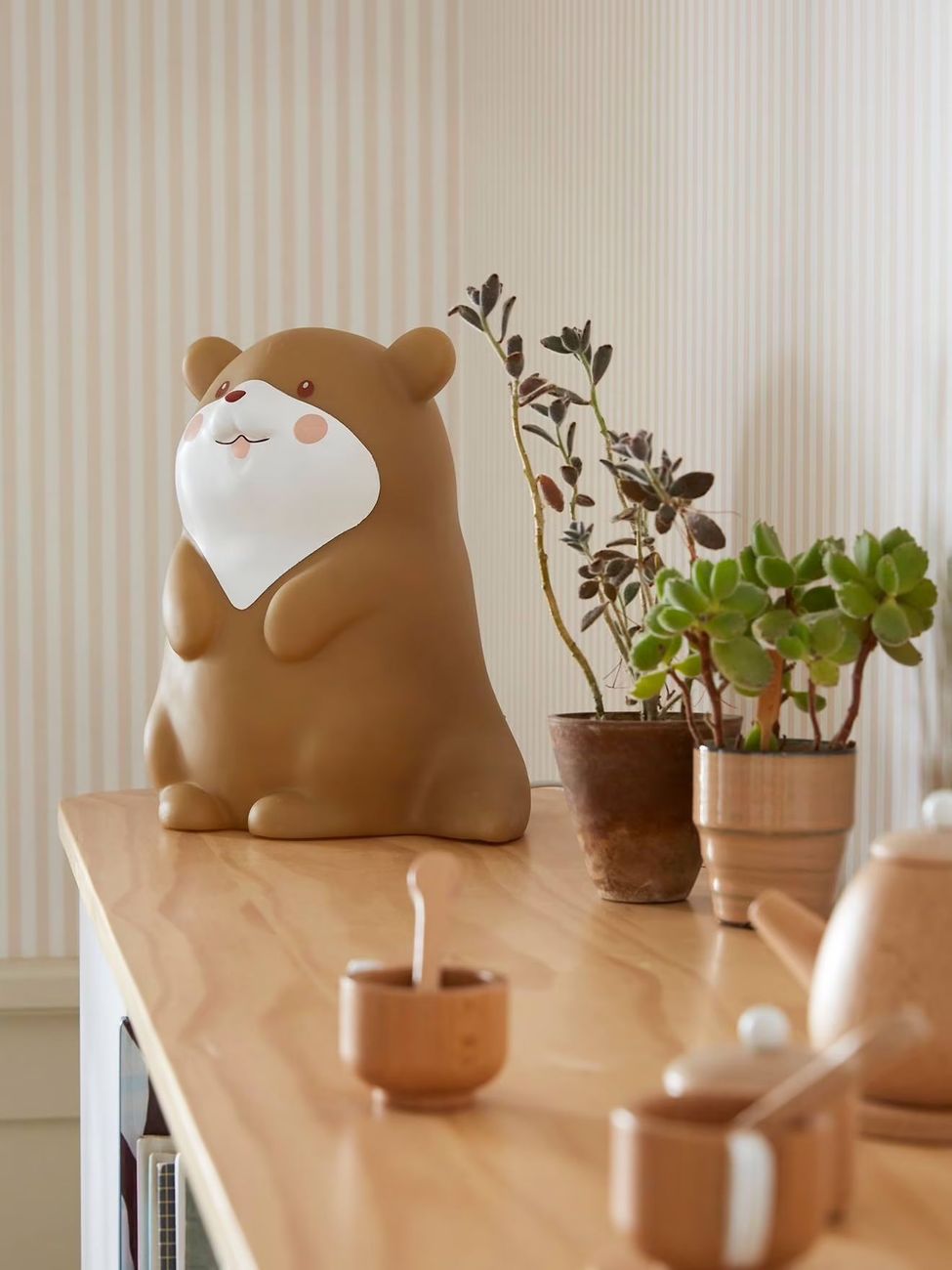Veilleuse Loutre blanc (Vertbaudet) - Couverture