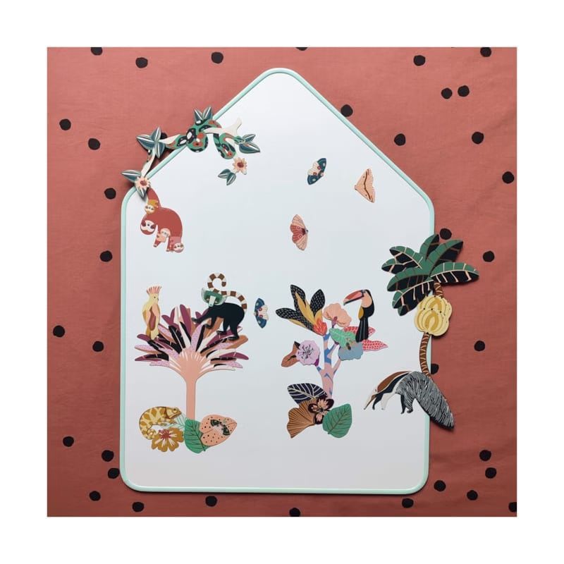 Magnets animaux – jungle (La cabane à rêves) - Couverture