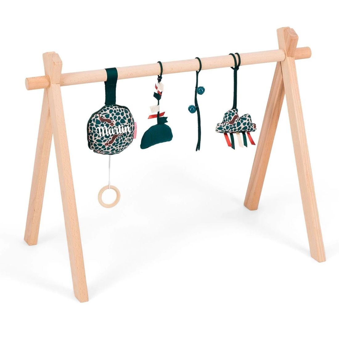 Arche d'éveil musical en bois pour bébé - Mika (Mellipou) - Image 1
