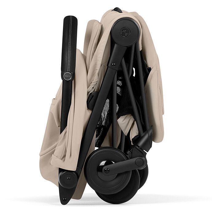 Pack Poussette Coyä Confort 2026 Matt Black + Nacelle Pliable- Cozy Beige (Cybex) - Image 5