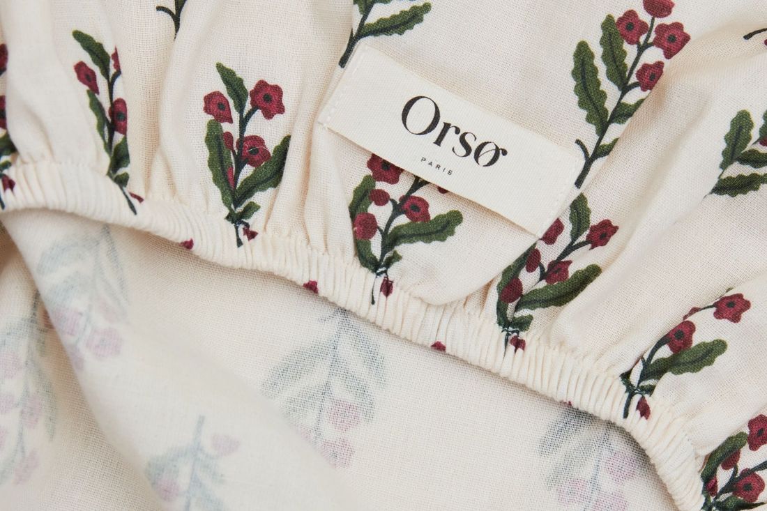 Housse matelas à langer Bougainvillier (Orso Paris) - Image 4