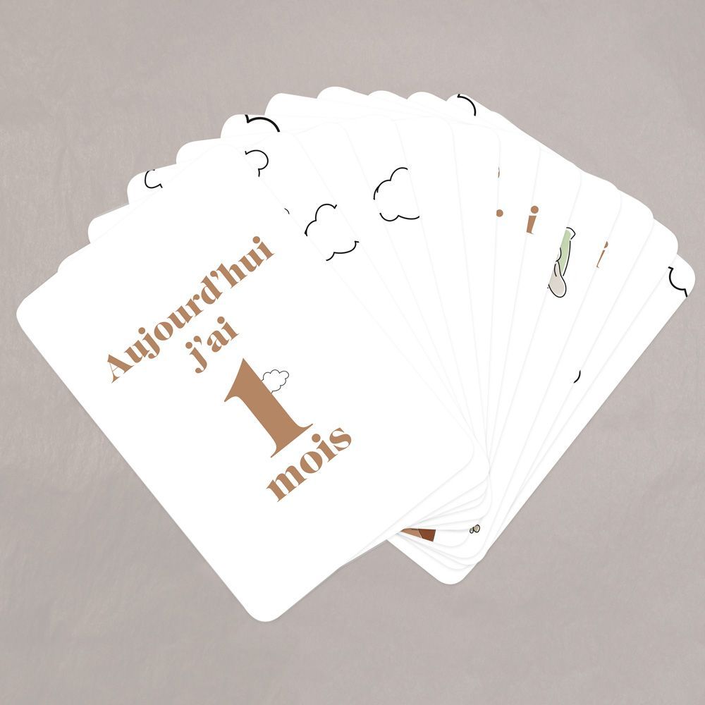 Cartes étapes bébé Cosy (Le Faire-Part Français) - Couverture
