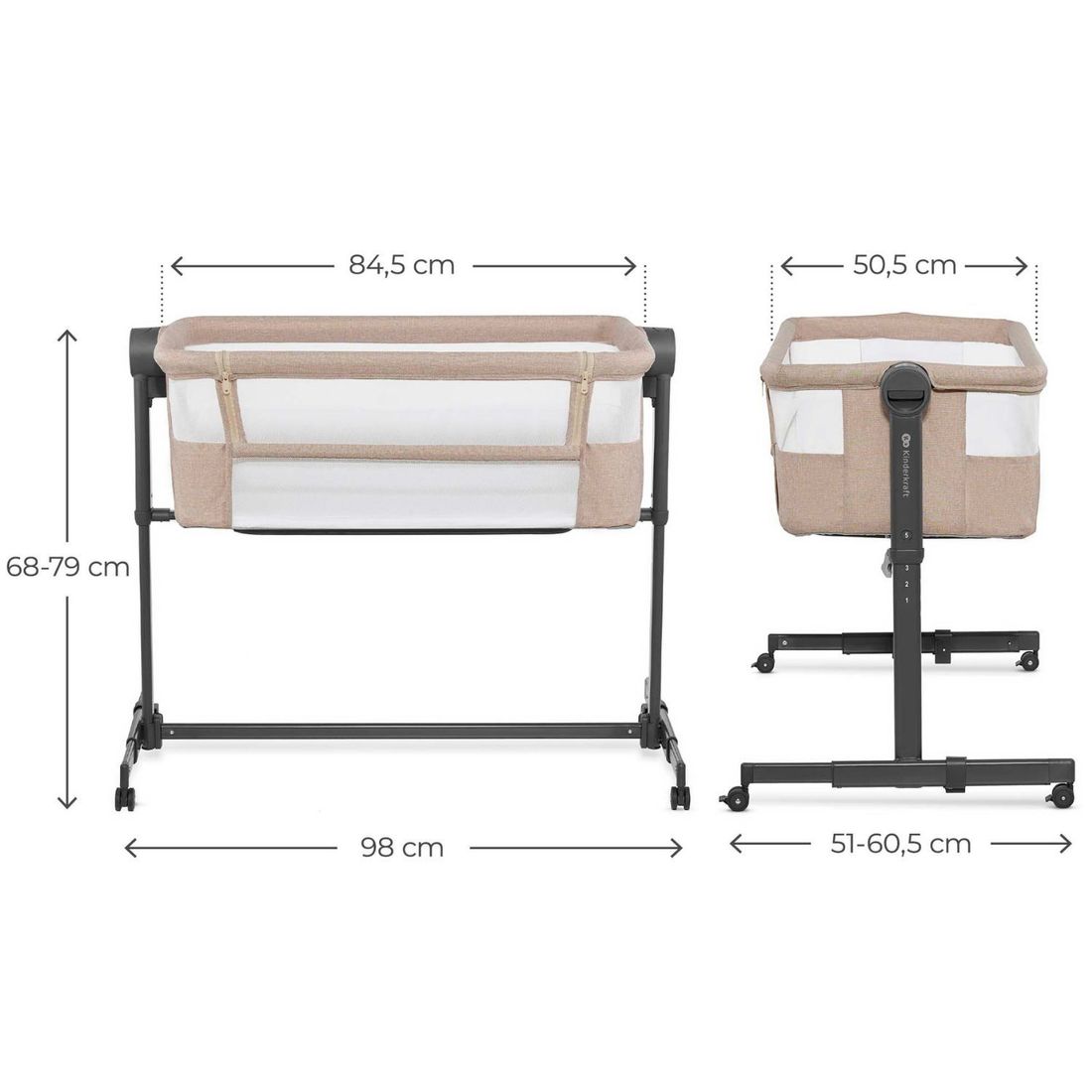Lit cododo 2 en 1 Nestee Up 2 Beige (Kinderkraft) - Image 10