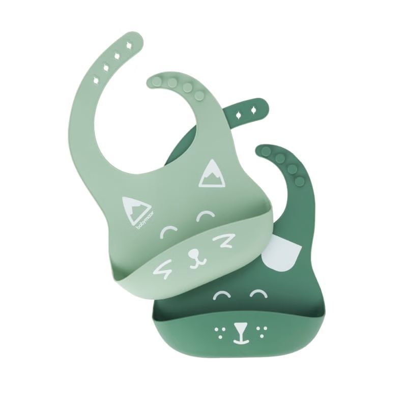 Lot de 2 bavoirs bib'isy babymoov (Babymoov) - Image 1