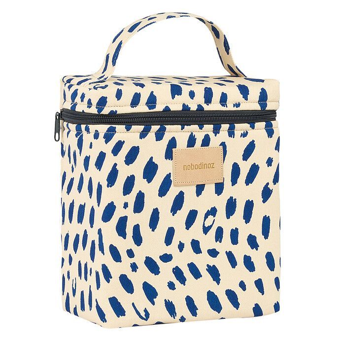 Lunchbag Isotherme Hyde Park - Leonie Blue (Nobodinoz) - Image 2