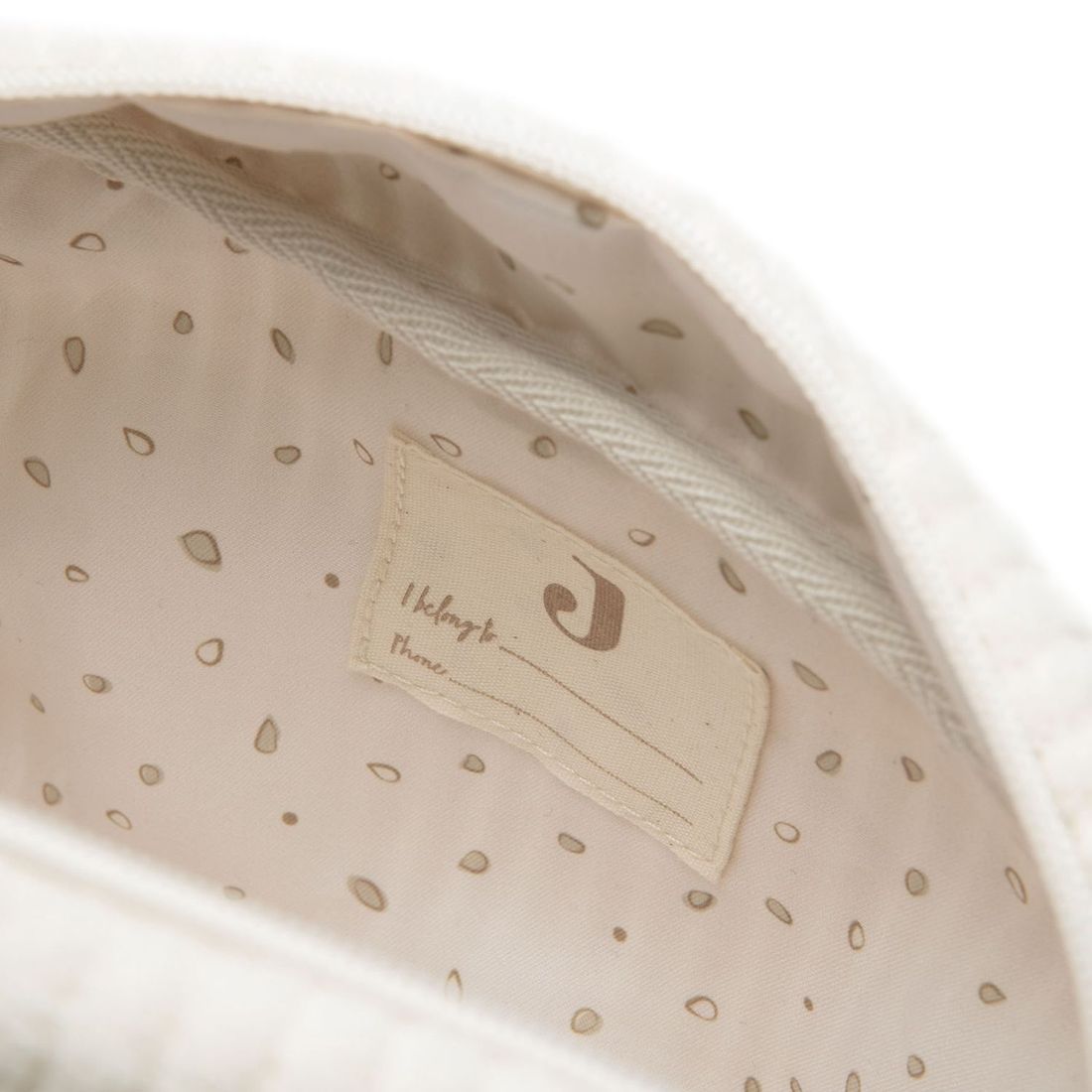 Trousse de toilette Cloudy Rib Oatmeal (Jollein) - Image 5