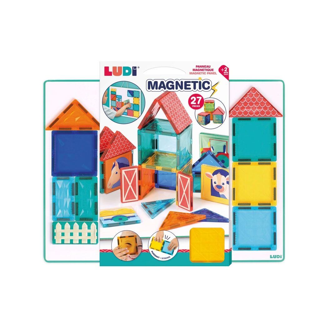 Constructions magnétiques 27 pièces (Ludi) - Image 5