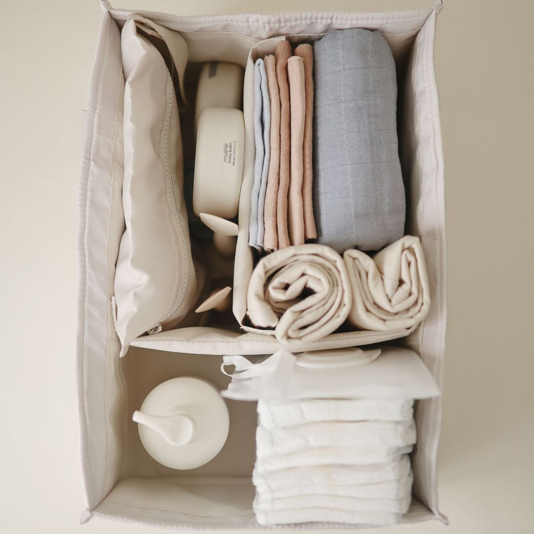 Panier à couches Ivory (Mushie) - Image 3