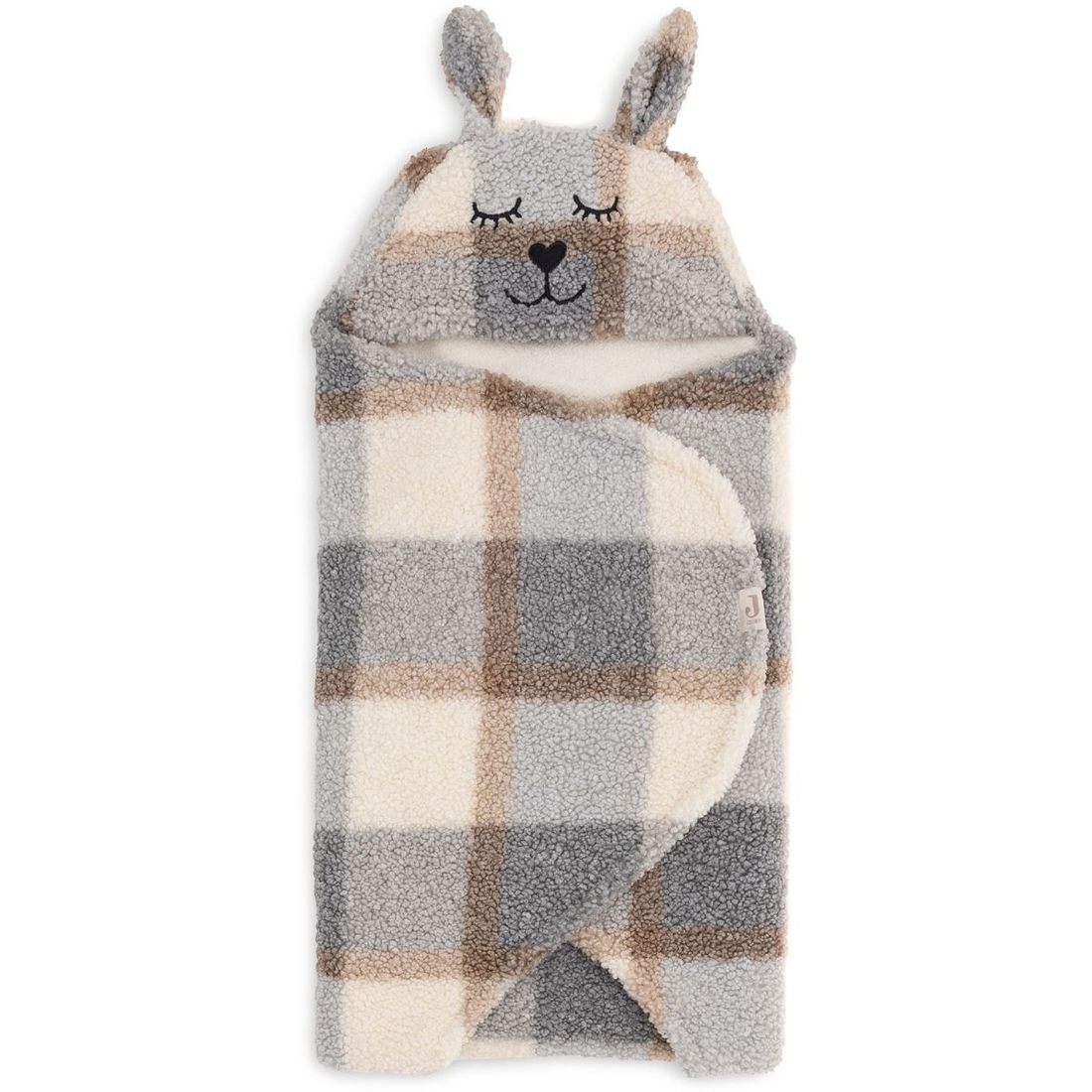 Couverture nomade Bunny Check Boucle (Jollein) - Image 1