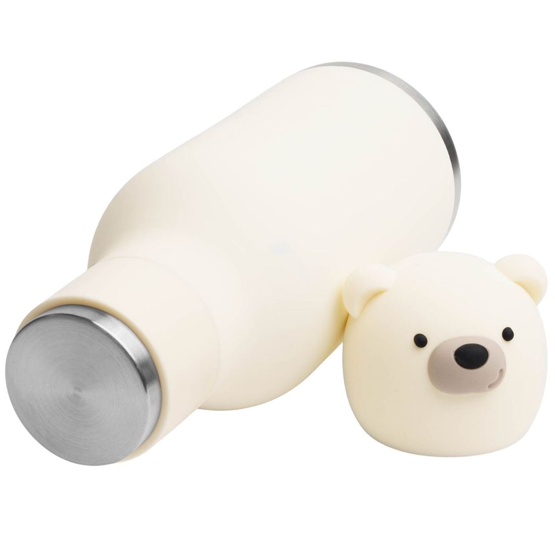 Gourde isotherme Bestie Ours Blanc (460 ml) (Asobu) - Image 6