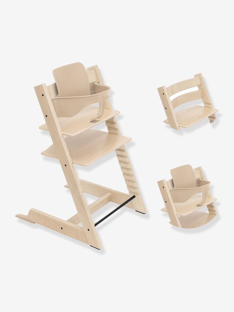 Tripp Trapp pack chaise + babyset beige (Stokke) - Couverture